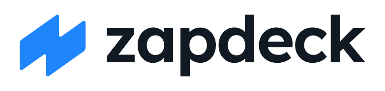 2024-05-Zapdeck-Logo-Blue-BG