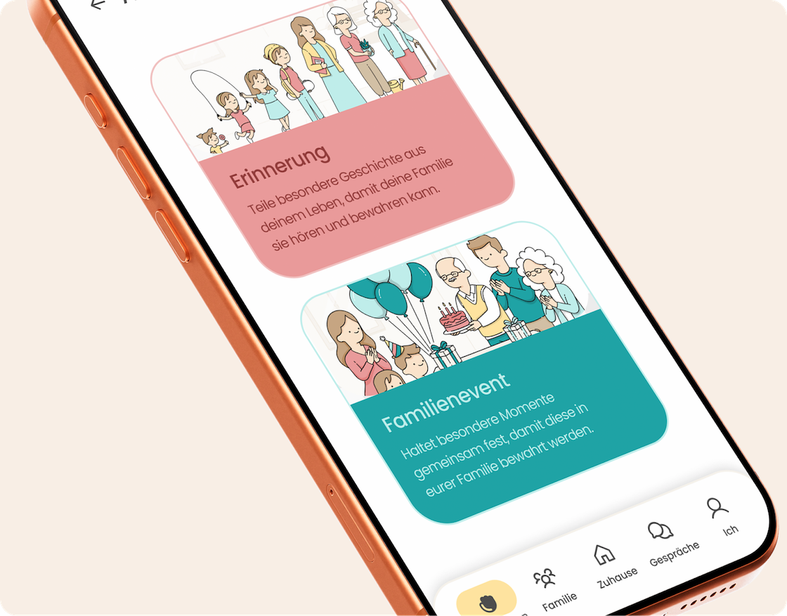 Emori App Beispiel Bild